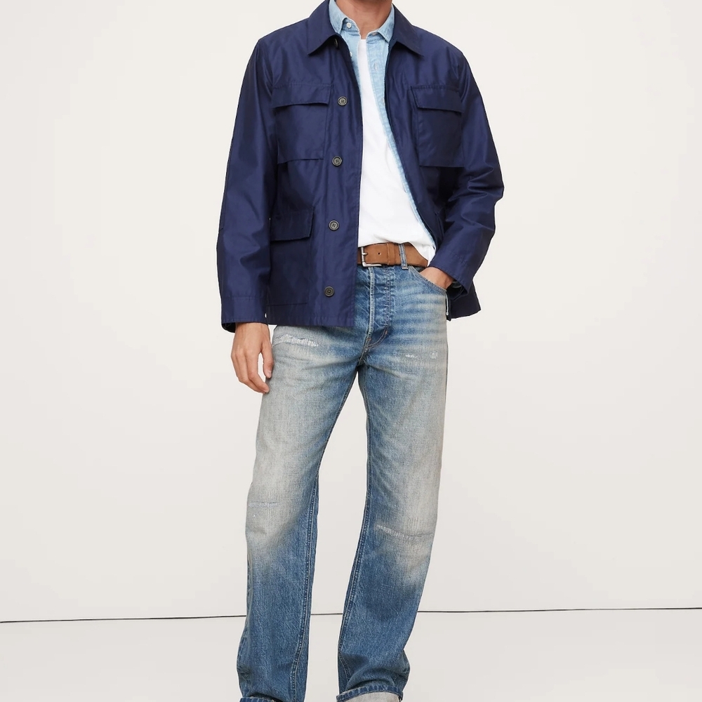 Banana Republic Mens Water-Resistant Field Jacket Sz. XXL Tall